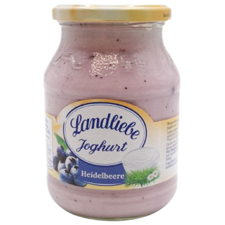 Landliebe Joghurt mit Heidelbeeren 500g