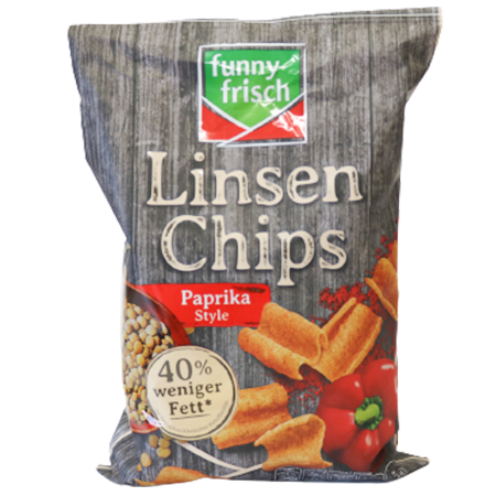 Funny-frisch Linsenchips Paprika Style