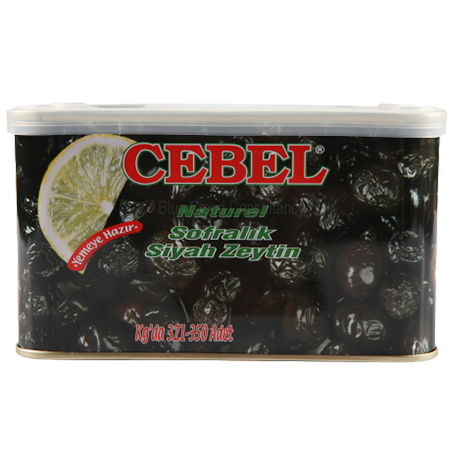 Cebel schwarz Oliven natural - Zeytin Siyah Sofra