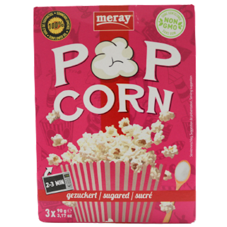 Meray Mikrowellen Popcorn süß 3er
