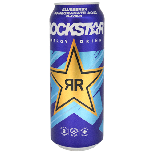 Rockstar Energy Drink Blueberry Pomegranate Acai 