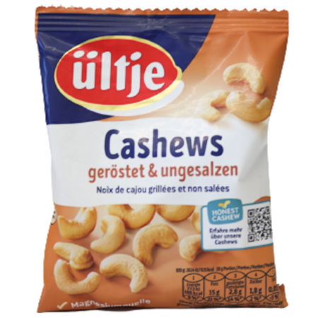 Ültje Cashews geröstet & ungesalzen