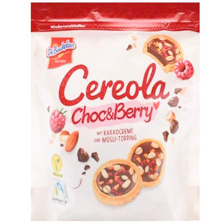 De Beukelaer Cereola Choc & Berry vegan 147g