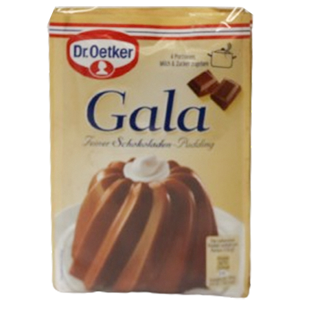 Dr. Oetker Gala Pudding Schokolade 150g, 3 Stück
