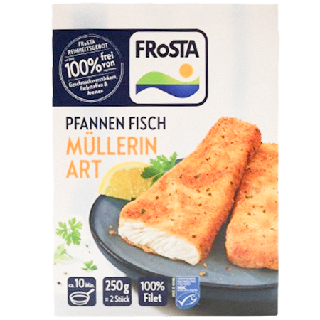 Frosta Pfannen Fisch Müllerin Art 250g