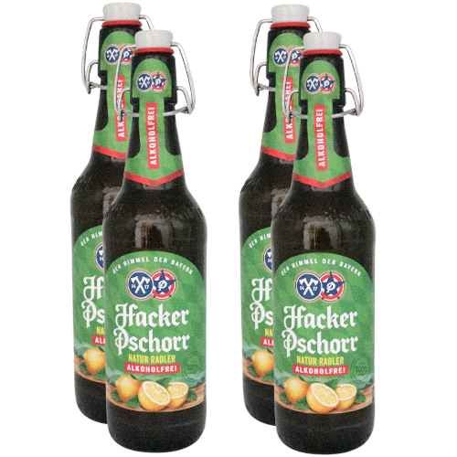 Hacker-Pschorr Natur Radler alkoholfrei 4 x 0,5l