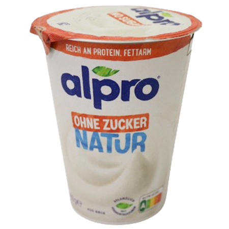 Alpro Natur Joghurtersatz ohne Zucker vegan 400g