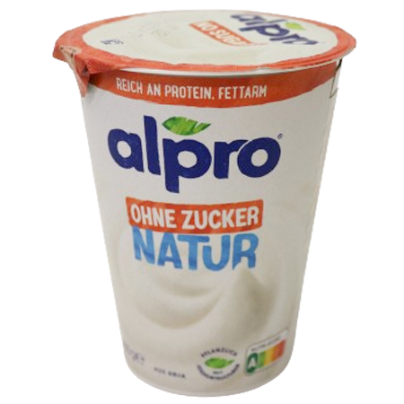 Alpro Joghurtalternative Soja Natur ohne Zucker 4