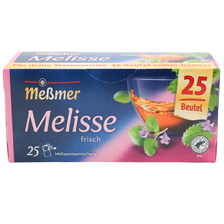 Meßmer Melissen-Mischung 50g, 25 Beutel