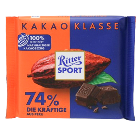 Ritter Sport Kakaoklasse Die Kräftige 100g