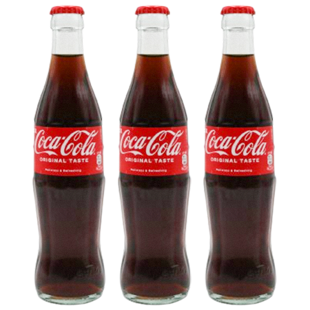 Coca-Cola 0,33l Glasflasche