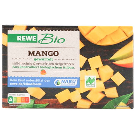 REWE Bio Mango gewürfelt 300g