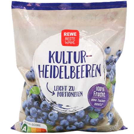 REWE Beste Wahl Heidelbeeren 500g