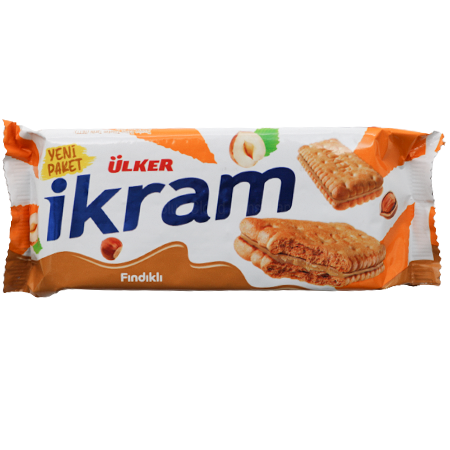 Ülker Ikram Sandwich - Kekse mit Haselnusscreme