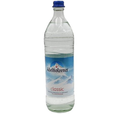 Adelholzener Mineralwasser Classic 0,75l Glasflas