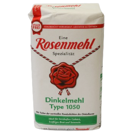 Rosenmehl Dinkelmehl Type 1050 1kg