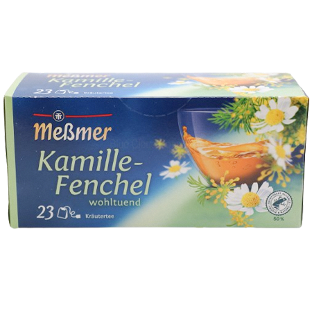 Meßmer Tee Kamille-Fenchel 40,25g, 23 Beutel