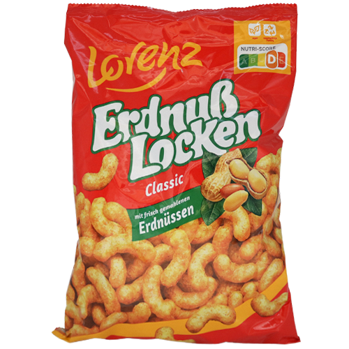 Lorenz Erdnuss Locken Classic 175g