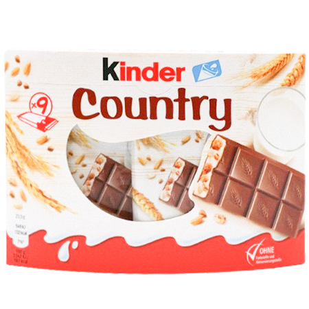 Kinder Country 9 Riegel