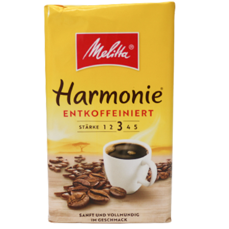 Melitta Kaffee Harmonie entkoffeiniert (gemahlen)