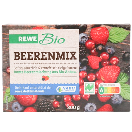 REWE Bio Beerenmix tiefgefroren 300g