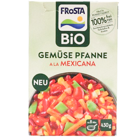 Frosta Bio Gemüse Pfanne a la Mexicana 430g
