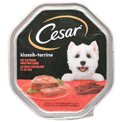 Cesar Schale Klassik-Terrine mit Kalb und Geflüge