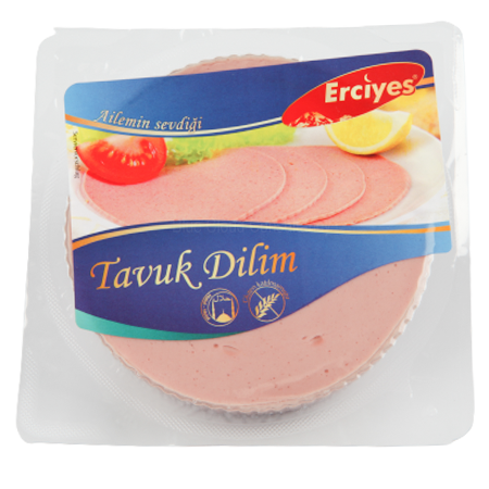 Erciyes Geflügel Salami in Scheiben - Tavuk Dilim