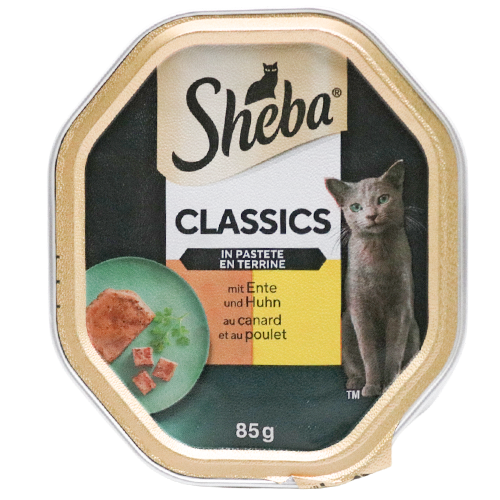 Sheba Schale Classics in Pastete mit Geflügel Coc