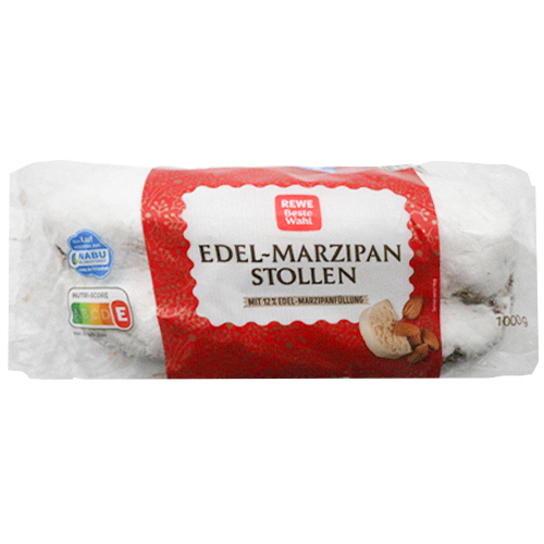 REWE Beste Wahl Edel Marzipan Stollen 1kg