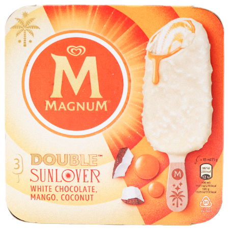 Magnum Eis Double Sunlover 3x85ml