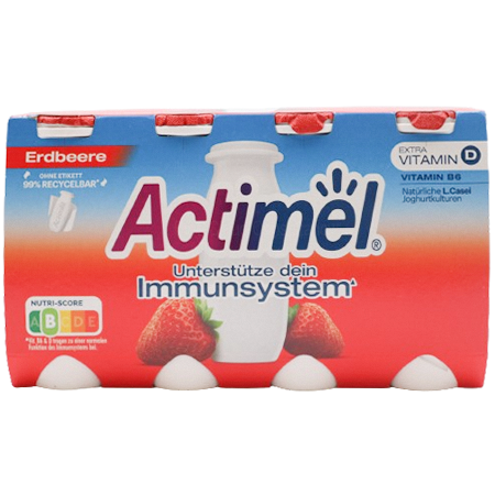 Danone Actimel Drink Erdbeere 8x100g