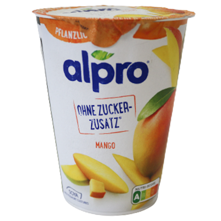 Alpro Soja-Joghurtalternative Mango mehr Frucht &