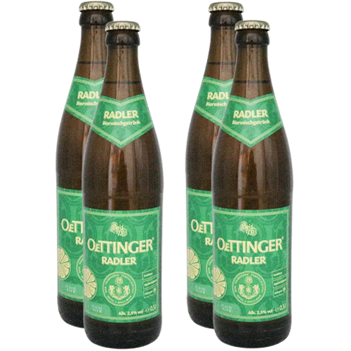 Original Oettinger Radler 4 x 0,5l