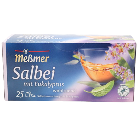 Meßmer Salbei-Mischung mit Eukalyptus 44g, 25 Beu