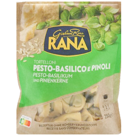 Rana Tortelloni Pesto-Basilikum 250g