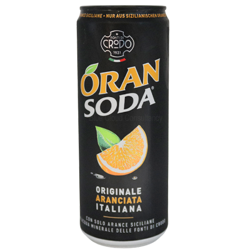 Oran Soda Orangenlimonade 0,33l