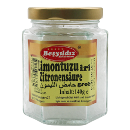 Besyildiz Zitronensäure - Limontuzu