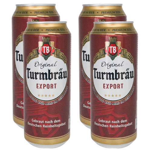 Original Turmbräu Export Preimium Bier 0,5l