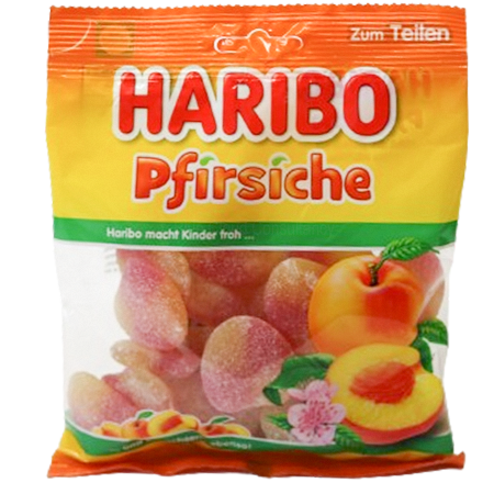 Haribo Fruchtgummi Pfirsich 175g