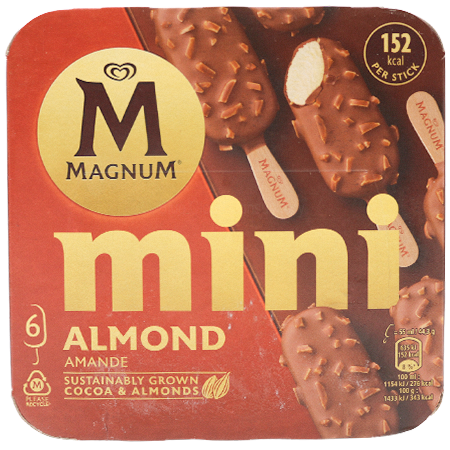 Magnum Eis Mini Almond 6x55ml