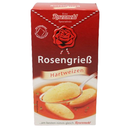Rosenmehl Rosengrieß Hartweizen 500g