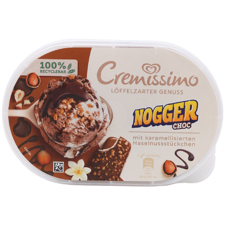 Cremissimo Eis Nogger Choc 825ml