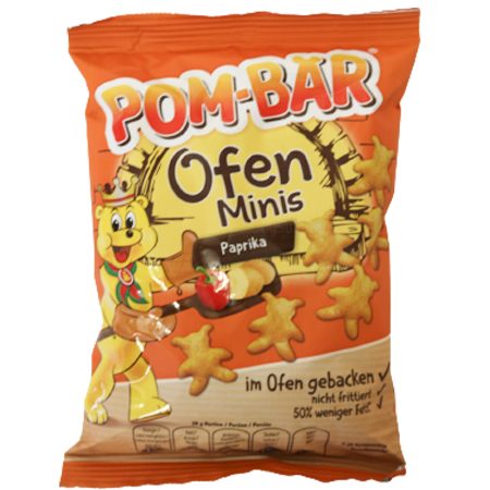 Pom-Bär Ofen Minis Paprika 80g
