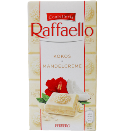 Ferrero Raffaello Tafelschokolade Kokos & Mandelc