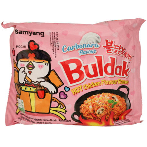 Samyang Buldak Hot Chicken Carbonara Flavor Ramen