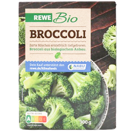REWE Bio Broccoli tiefgefroren 300g